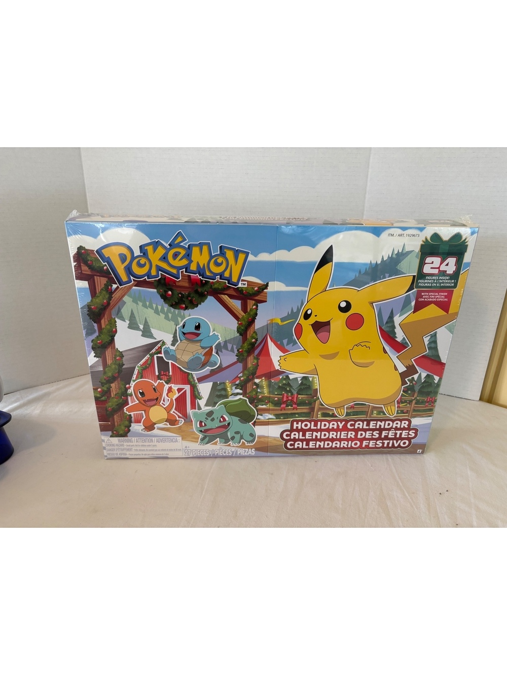 Pokémon Holiday Advent Calendar 2026 Jazwares Costco Exclusive Sealed New